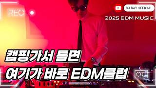 2025 EDM MIXSET🔥캠핑가서 틀면 여기가 바로 EDM클럽 / 헌팅포차 / EDM / 헬스노래 / 클럽노래