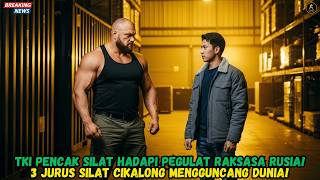 TKI Pencak Silat Lawan Pegulat Rusia Raksasa – Jurus Cikalong Bikin Semua Terpana!