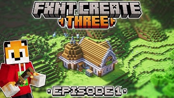 I had an INCREDIBLE START to this new Minecraft Create Mod World!