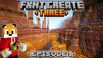 I had an INCREDIBLE START to this new Minecraft Create Mod World!