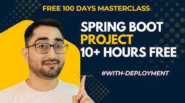 (हिन्दी) Spring Boot 4 Project Course | Build Fitness Tracker with Spring Security, JWT & Docker
