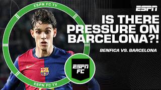 Is there PRESSURE on Barcelona vs. Benfica?! 👀 Who will win the UEFA Champions League? 🍿 | ESPN FC