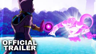 BLACK FRIEZA goes after BROLY, but it's surprised by BEERUS...