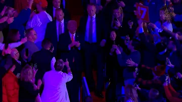 Trump Walks Out To Lee Greenwood Singing ‘God Bless The USA’