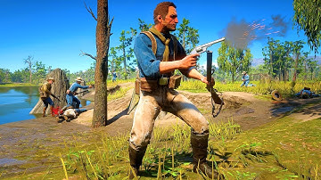 US Army vs Cuban Military | Red Dead Redemption 2 NPC Wars 131