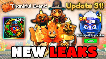 ALL NEW LEAKS in Brainrot Evolution Update 31