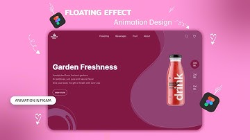 Figma Floating Hover Animation Tutorial | Easy Prototyping for Beginners | UI/UX Design