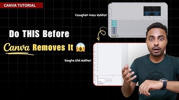How to Switch Back to Old Canva Video Editor | Fix Canva New Update (2025)