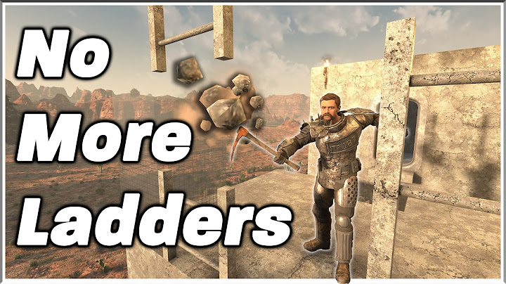 Why I'm NEVER Using Scaffold Ladders Again (7 Days to Die)
