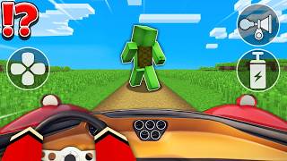 JJ and Mikey but How to Drive SUPER CAR CHALLENGE in Minecraft / Maizen Minecraft