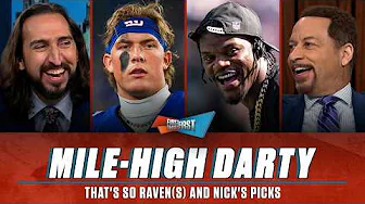 Brou STILL believes in his Ravens for AFC North title 😳 Giants put Broncos on Upset Alert