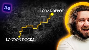 How to Make a Simple Map Animation [After Effects Tutorial]