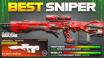 the *NEW* BEST 1 SHOT SNIPER META LOADOUT for BO7 WARZONE! (Best Sniper Class Build in Warzone)