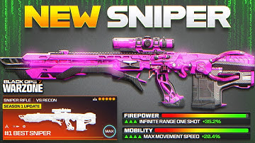 this *NEW* VS RECON META LOADOUT is the BEST SNIPER in BO7 WARZONE! (Best Meta Loadout for Warzone)
