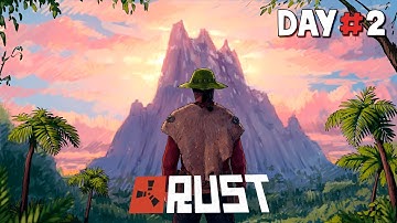I Survived 7 days in the Mountains in Official Rust...