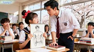 Gadis diam² gambar CEO school crush—kepergok!CEO bukannya marah, malah jatuh cinta lihat imutnya!