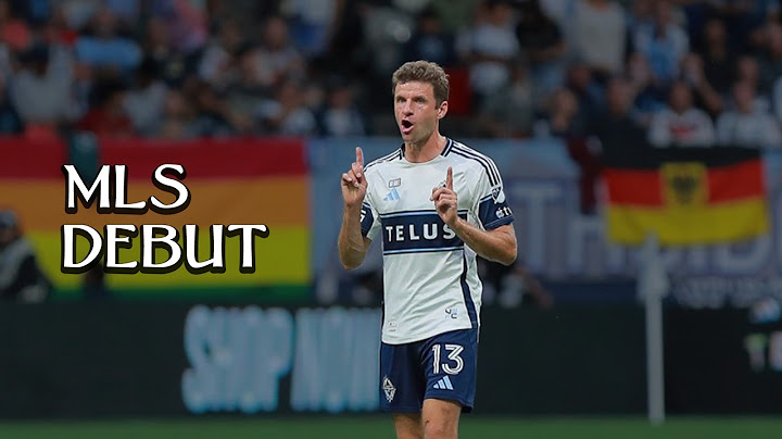 Thomas Muller Disallowed Goal | MLS Debut vs Houston Dynamo