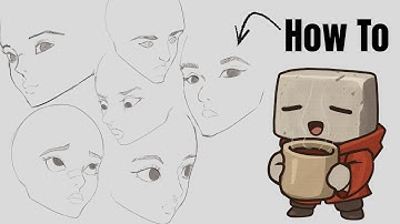 How to Study & Draw the Human Face