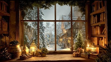 Quiet Winter Day by the Window | Soft Piano Music & Cozy Winter Ambience