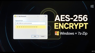 “How to Encrypt Any File in Windows Using 7-Zip 🔒 | Step-by-Step Tutorial”