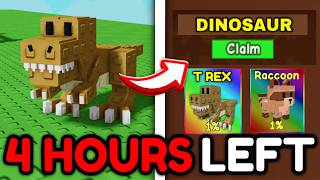 *HURRY* 5 Things YOU NEED TO DO Before PREHISTORIC UPDATE! (Grow a Garden)