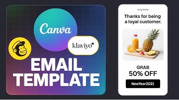 Master Canva Email Design (Pro Tips): How to Design Email Template in Canva for MailChimp, Klaviyo