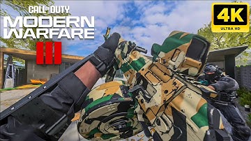 Call of Duty MW3 Multiplayer | RPK Shredding the Lobby! Epic TDM [4K]