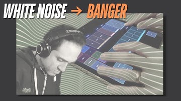 I made a whole tune out of white noise