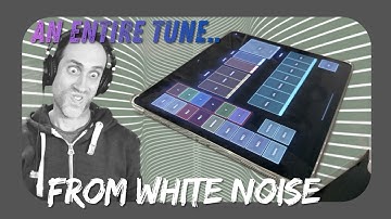 I made a whole tune out of white noise