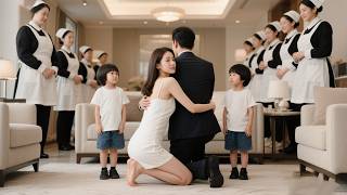 After she got pregnant, she was taken back by the CEO to a wealthy family and pampered to the skies!