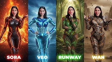 The BEST AI Video Generator? Sora vs Veo vs Runway vs Wan!