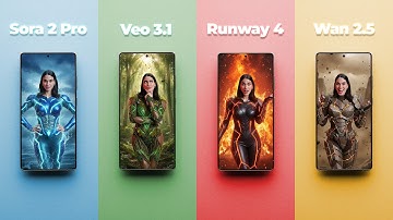 The BEST AI Video Generator? Sora vs Veo vs Runway vs Wan!