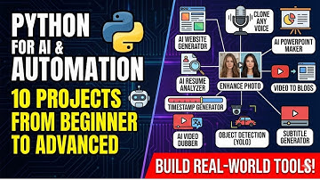 Build 10 AI Tools with Python: Website Generators, Voice Cloners & More