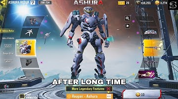 Few Spins on Legendary Reaper - Ashura in CODM | Ashura Redux Draw COD MOBILE