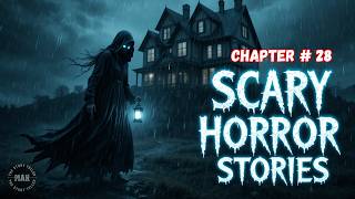 True Scary Stories To Tell In The Dark Night Rain | Terrifying Horror Stories | Black Screen Vol. 28