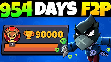 I Played Brawl Stars for 954 Days With No Money!