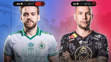 NIKO + ALLU on FACEIT with Utility Guide, Multi POV & Voice Comms (Mirage)