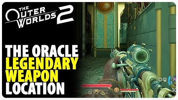 The Oracle Legendary Weapon Location | The Outer Worlds 2