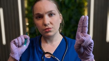 ASMR | Med Student Practice Exam (Physical & Cranial Nerve Exam)