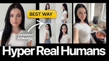 The NEW & BEST way to create hyper realistic AI influencers