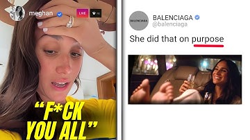 Balenciaga spreekt eindelijk na Meghan Markle
