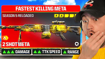 the *NEW* FASTEST KILLING GUN in WARZONE & MW3! (Best TTK Meta)