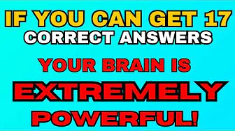 Can You BEAT The Odds and Get a PERFECT Score in This General Knowledge TRIVIA Challenge?