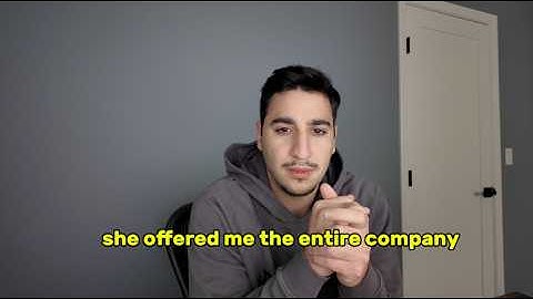 I Got Offered a Six-Figure Company Out of NOWHERE…