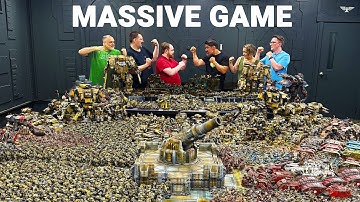 Game Setup | 300,000 Pt Warhammer 40k APOCALYPSE Battle | Orks VS Chaos