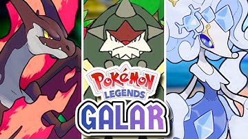 NEW Evolutions for Pokémon Legends Galar