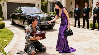 A poor boy can’t afford his father’s burial until a CEO pays millions for him and gives herself to h