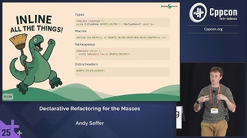 Is The Future of C++ Refactoring Declarative? - Andy Soffer - CppCon 2025