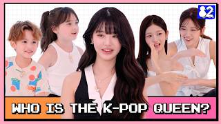 (CC) K-pop queens vs. the cutest dance instructors ever 👑👶🏻 | COPY&PASTE | IVE