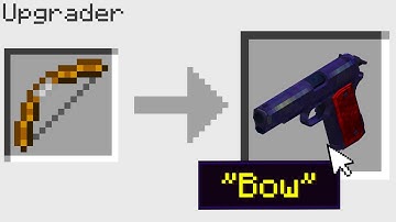 Minecraft, but Every Weapon is Secretly Upgraded..